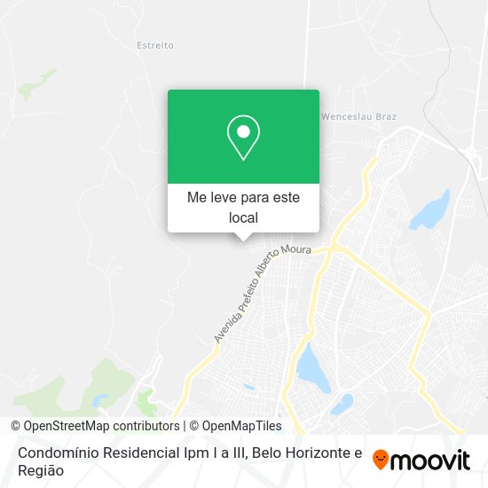 Condomínio Residencial Ipm I a III mapa
