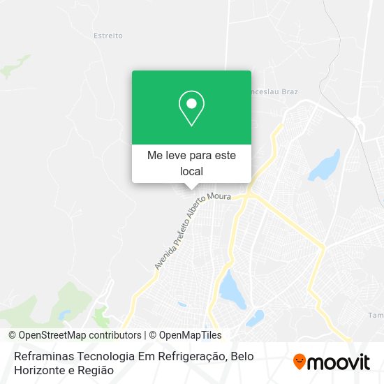 Reframinas Tecnologia Em Refrigeração mapa