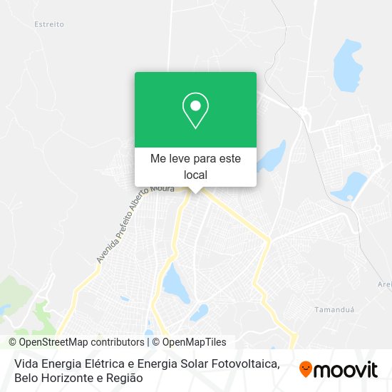 Vida Energia Elétrica e Energia Solar Fotovoltaica mapa