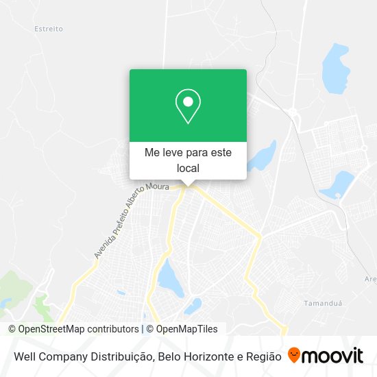 Well Company Distribuição mapa