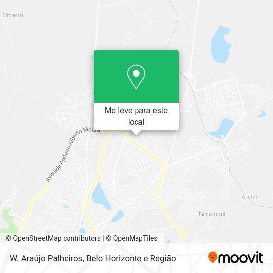 W. Araújo Palheiros mapa