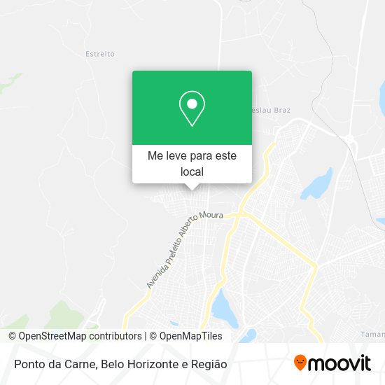 Ponto da Carne mapa