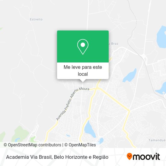 Academia Via Brasil mapa