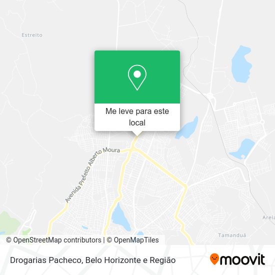 Drogarias Pacheco mapa