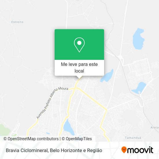 Bravia Ciclomineral mapa