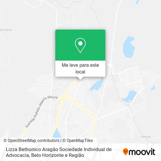 Lizza Bethonico Aragão Sociedade Individual de Advocacia mapa