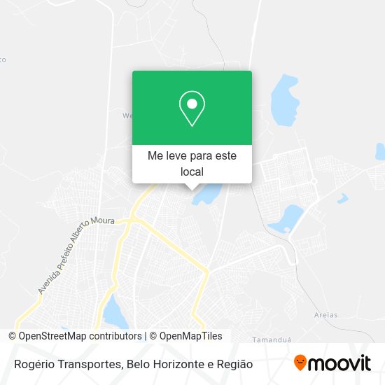 Rogério Transportes mapa