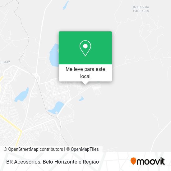 BR Acessórios mapa