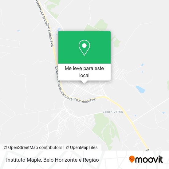 Instituto Maple mapa