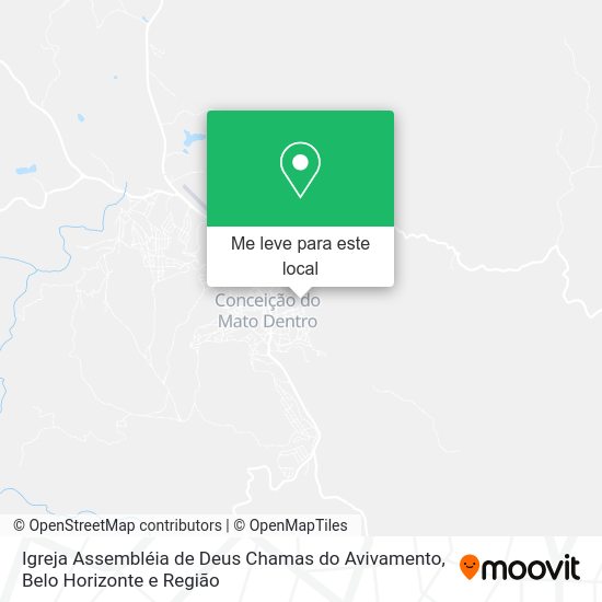 Igreja Assembléia de Deus Chamas do Avivamento mapa