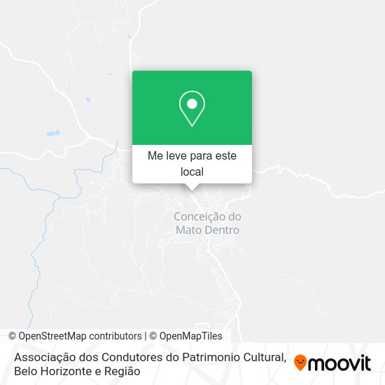 Associação dos Condutores do Patrimonio Cultural mapa