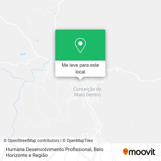 Humana Desenvolvimento Profissional mapa