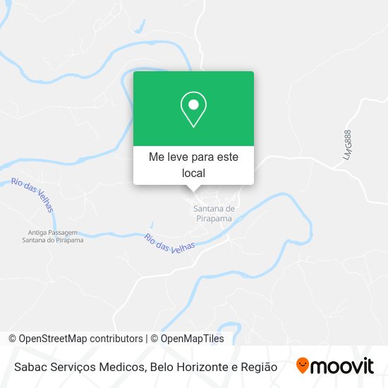 Sabac Serviços Medicos mapa