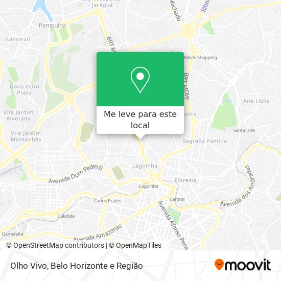 Olho Vivo mapa