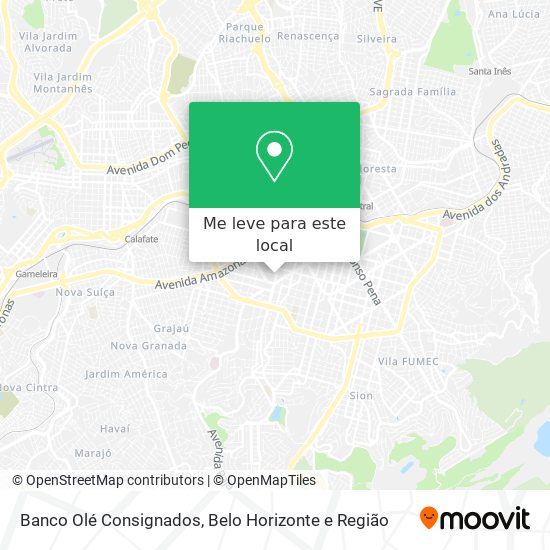 Banco Olé Consignados mapa