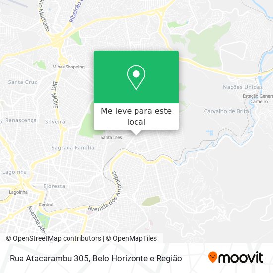 Rua Atacarambu 305 mapa