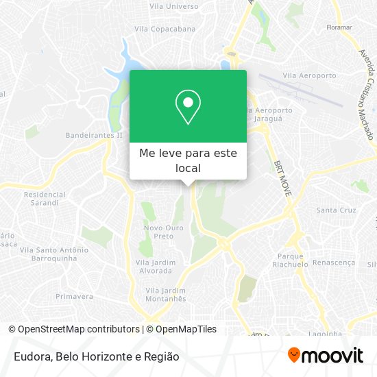 Eudora mapa