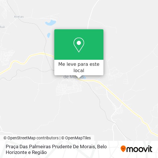 Praça Das Palmeiras Prudente De Morais mapa