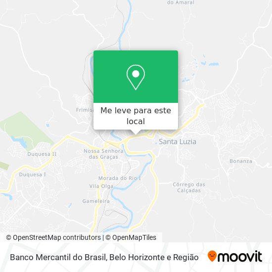 Banco Mercantil do Brasil mapa