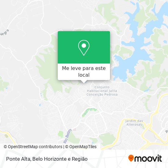 Ponte Alta mapa