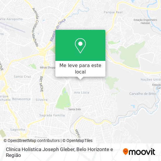 Clínica Holística Joseph Gleber mapa