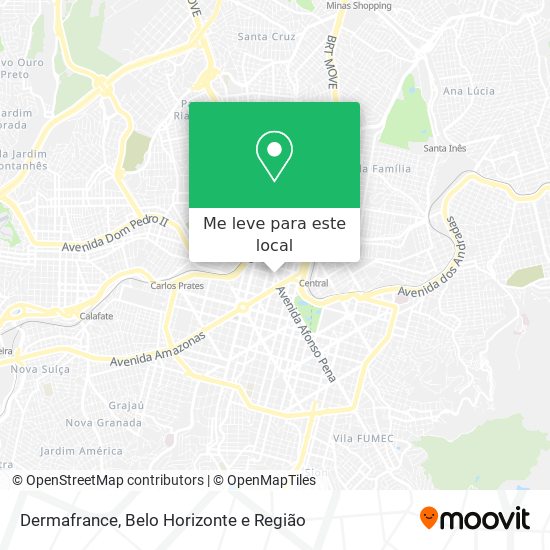 Dermafrance mapa