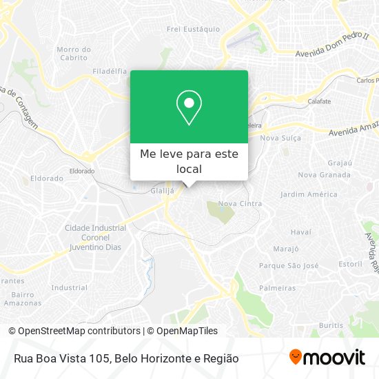 Rua Boa Vista 105 mapa