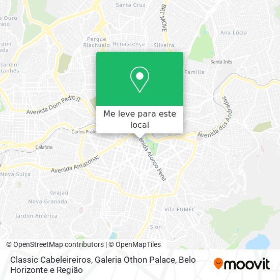 Classic Cabeleireiros, Galeria Othon Palace mapa