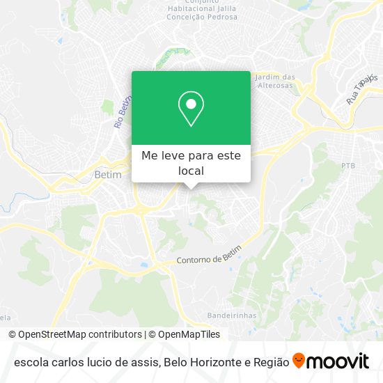 escola carlos lucio de assis mapa