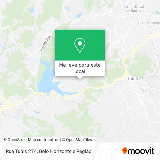 Rua Tupis 274 mapa
