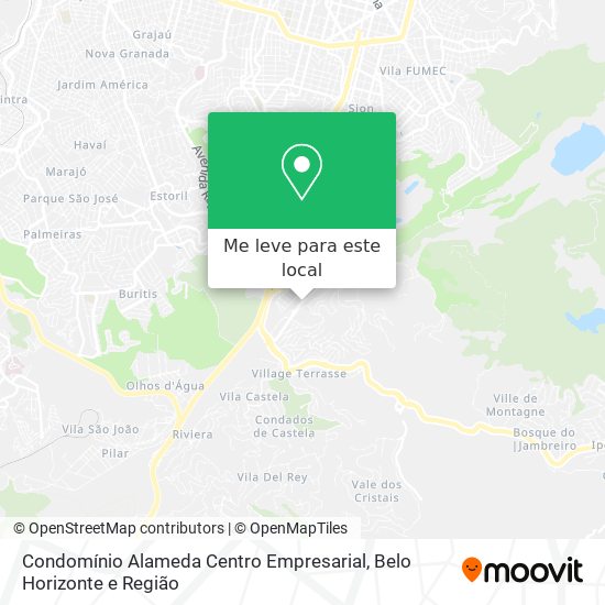 Condomínio Alameda Centro Empresarial mapa