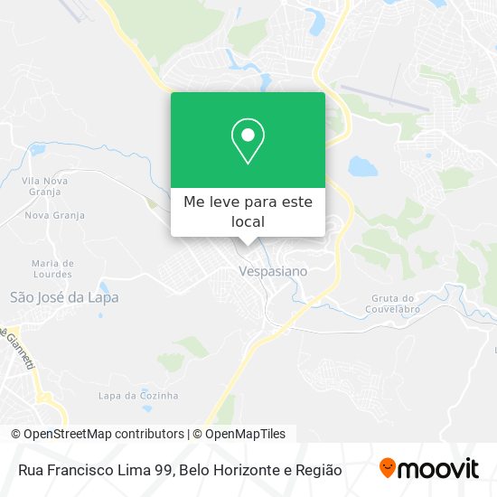 Rua Francisco Lima 99 mapa
