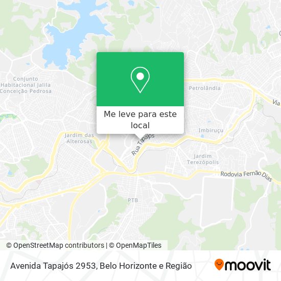 Avenida Tapajós 2953 mapa