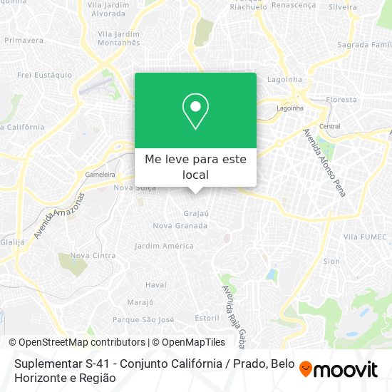 Suplementar S-41 - Conjunto Califórnia / Prado mapa