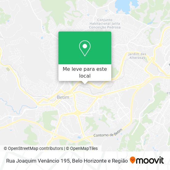 Rua Joaquim Venâncio 195 mapa