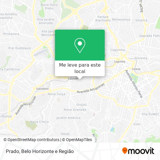 Prado mapa