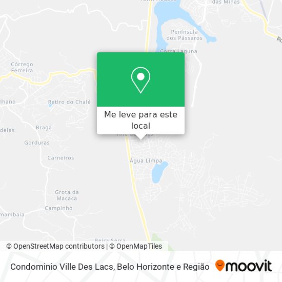 Condominio Ville Des Lacs mapa