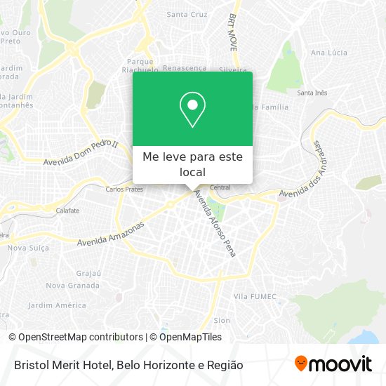 Bristol Merit Hotel mapa