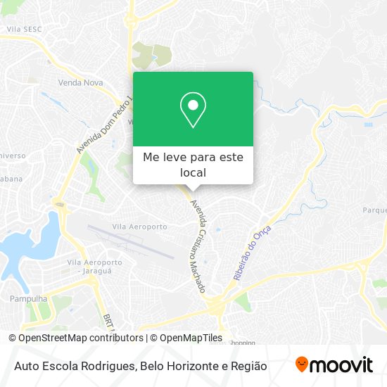 Auto Escola Rodrigues mapa