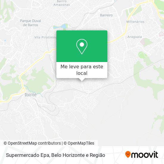 Supermercado Epa mapa