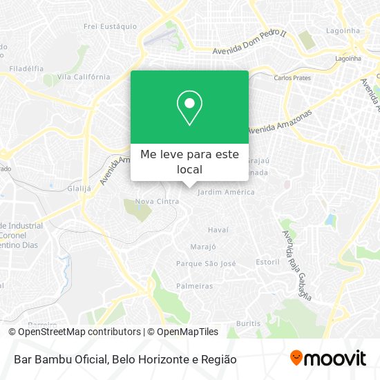 Bar Bambu Oficial mapa