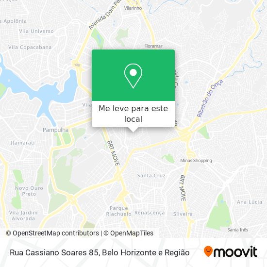 Rua Cassiano Soares 85 mapa