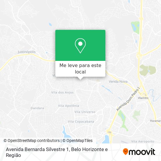 Avenida Bernarda Silvestre 1 mapa