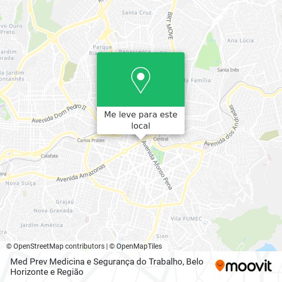 Med Prev Medicina e Segurança do Trabalho mapa