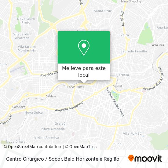 Centro  Cirurgico  / Socor mapa