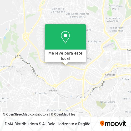DMA Distribuidora S.A. mapa