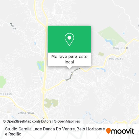 Studio Camila Lage Danca Do Ventre mapa