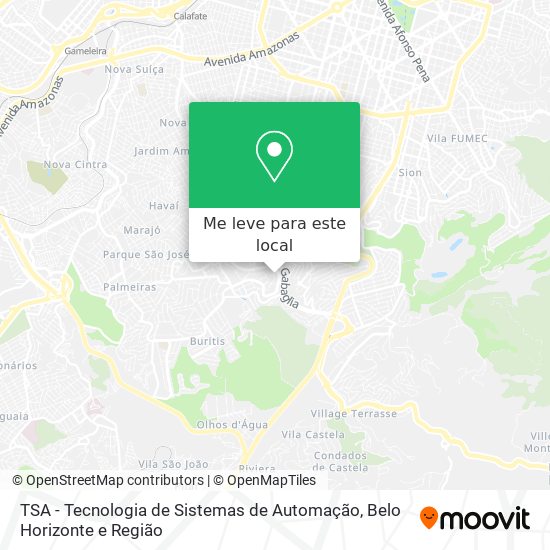 TSA - Tecnologia de Sistemas de Automação mapa