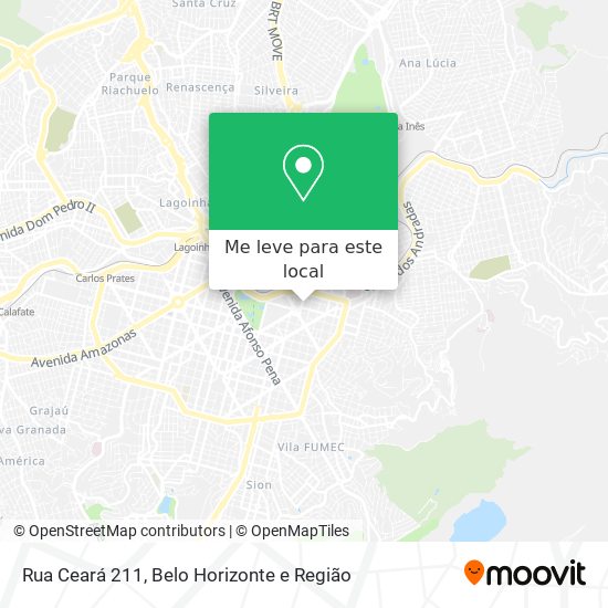 Rua Ceará 211 mapa