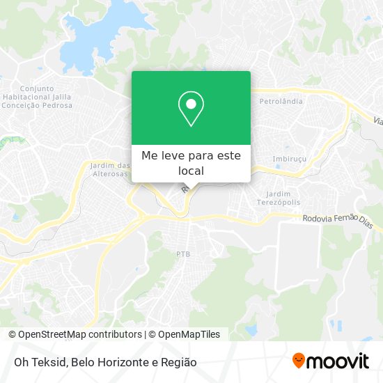 Oh Teksid mapa